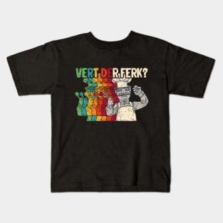 Retro Vert der ferk Kids T-Shirt